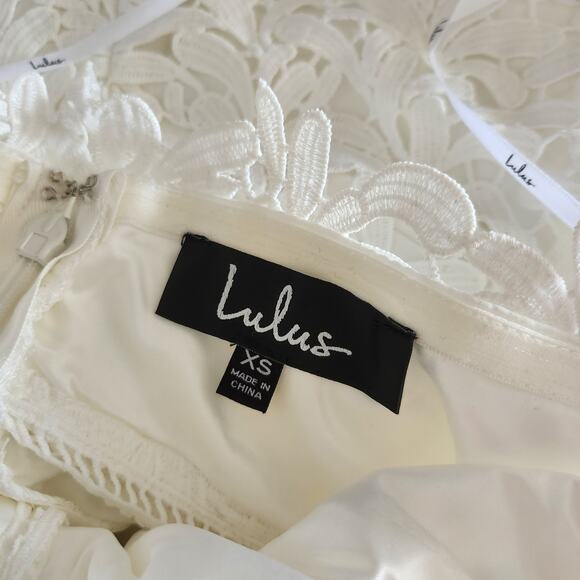 Lulus Divine Destiny White Lace Midi Dress - Picture 6 of 9